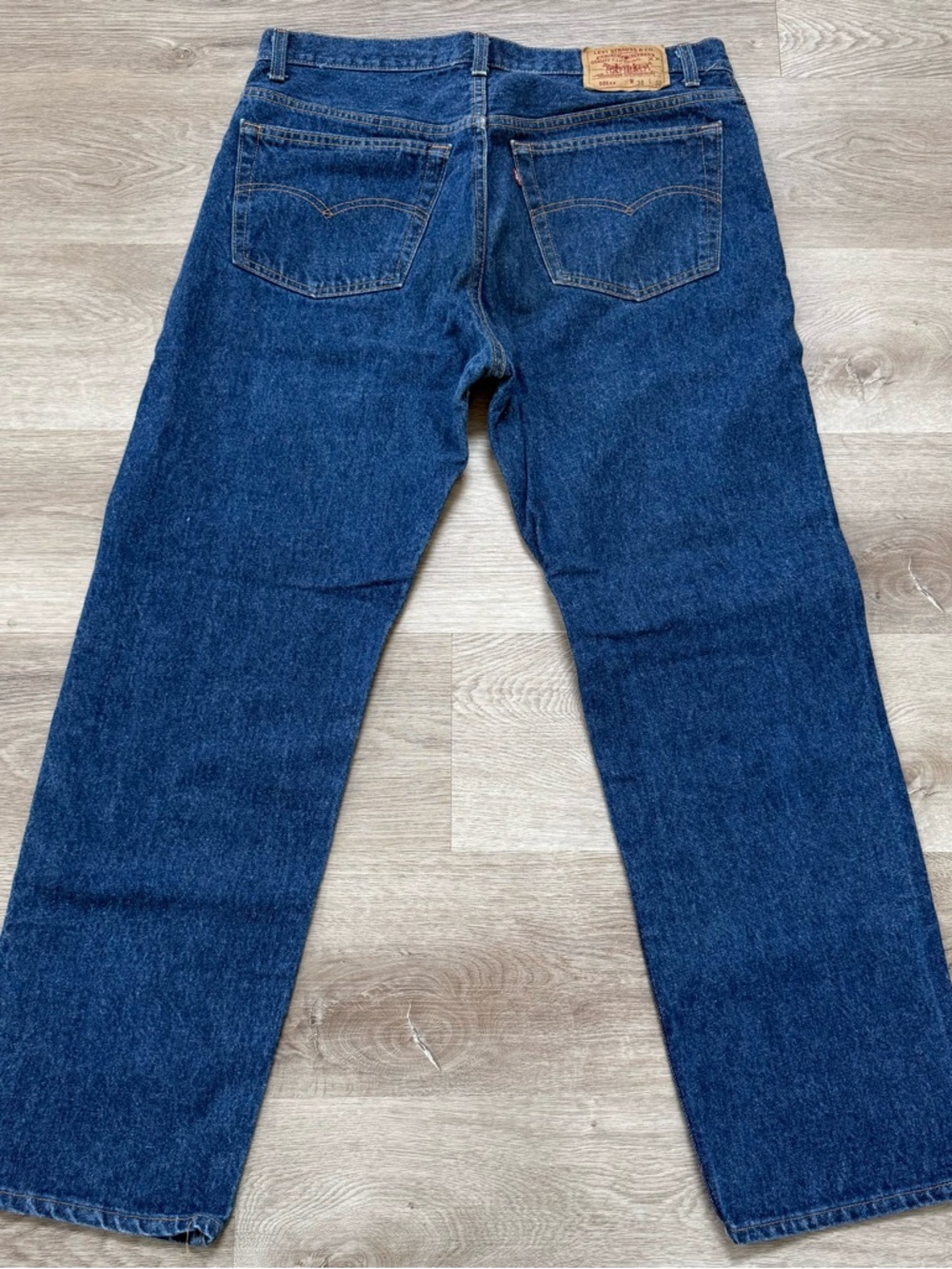 Vintage 80s Levis 501 XX USA Made Dark Denim Jeans 501-0000 ACTUAL Size 34x29